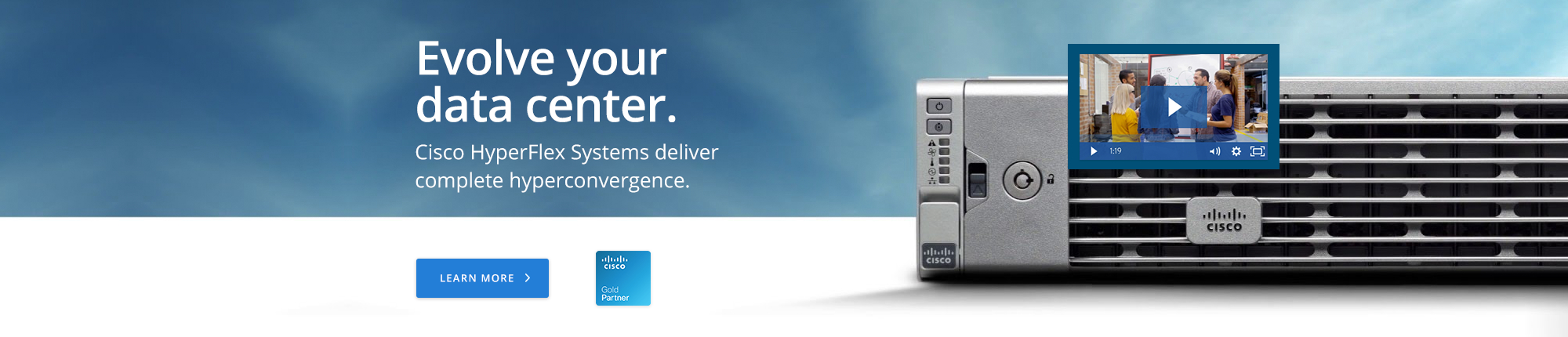 Cisco HyperFlex Systems deliver complete hyperconvergence.