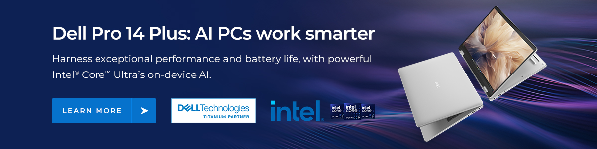 Dell Pro 14 Plus: AI PCs work smarter