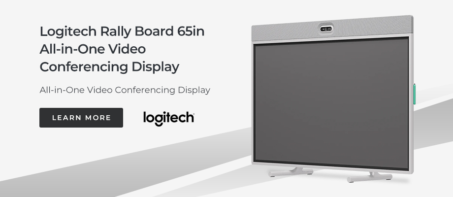 Logitech Rally Board 65in All-in-One Video Conferencing Display