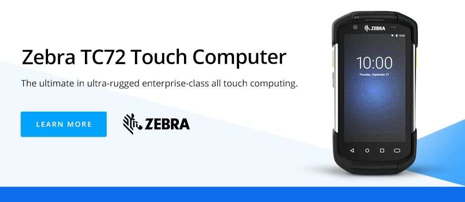 Zebra TC72 Touch Computer