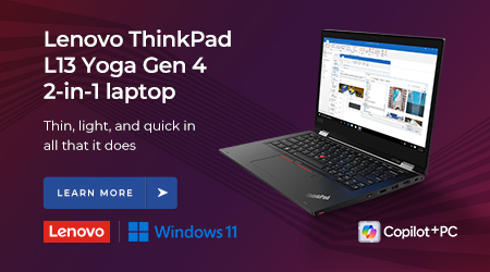 Lenovo ThinkPad L13 Yoga Gen4 13.3in Notebook