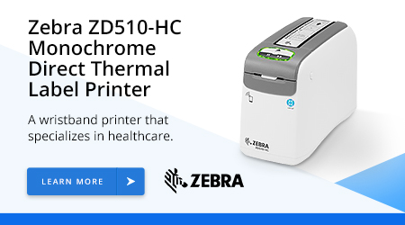 Zebra ZD510-HC Monochrome Direct Thermal Label Printer