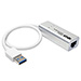 Tripp Lite - Tripp Lite USB 3.0 SuperSpeed to Gigabit Ethernet NIC Network Adapter RJ45 10/100/1000 Aluminum White