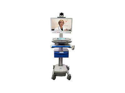 Poly Telehealth Cart All-In-One Medical Video Conferencing Kit