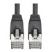 Tripp Lite - Tripp Lite Cat6a 10G-Certified Snagless Shielded STP Ethernet Cable (RJ45 M/M), PoE, Black, 6 ft.