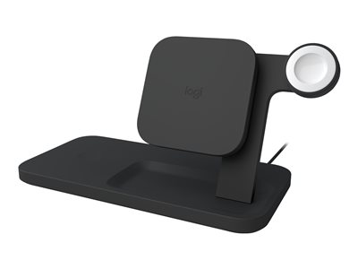 logitech powered wireless charging stand