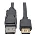 Tripp Lite - Tripp Lite DisplayPort to HDMI Adapter Cable with Gripping HDMI Plug Active DP 1.2a to HDMI 4K 15ft 15'