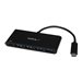 StarTech - StarTech.com 4 Port USB C Hub with 4 USB Type-A Ports (USB 3.0 SuperSpeed 5Gbps), 60W Power Delivery Passthrough Charging, USB 3.1 Gen 1/USB 3.2 Gen 1 Laptop Hub Adapter, MacBook, Dell