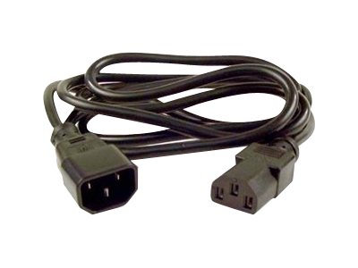 Belkin PRO Series Computer-Style AC Power Extension Cable Rallonge de câble dalimentation IEC 320 EN 60320 C13 IEC 320 EN 60320 C14 1.8 m 