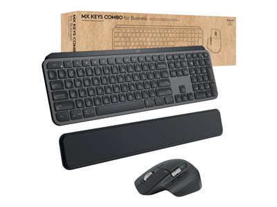 Labe Tørke kubiske Logitech for Business MX Keys Bolt Combo Keyboard-Mouse - Logi Bolt -  920-009292