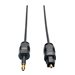Tripp Lite - Tripp Lite 10ft Toslink to Mini Toslink Ultra Thin Digital SPDIF Audio Cable 10' 3M 3 Meter