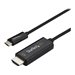StarTech - StarTech.com 6ft (2m) USB C to HDMI Cable, 4K 60Hz USB Type C to HDMI 2.0 Video Adapter Cable, Thunderbolt 3 Compatible, Laptop to HDMI Monitor/Display, DP 1.2 Alt Mode HBR2 Cable, Black