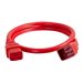 LEGRAND - C2G 8ft 12AWG Power Cord (IEC320C20 to IEC320C19) -Red