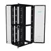 Hewlett Packard Enterprise - HPE 800mm x 1200mm G2 Kitted Advanced Shock Network Rack with Side Panels and Baying