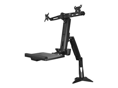 Startech Com Sit Stand Dual Monitor Arm, Computer Monitor Arms Desk Mount