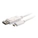 C2G - C2G 9ft USB C to DisplayPort 4K Cable White