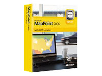 Microsoft MapPoint 2006 with GPS Locator