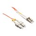 Axiom - Axiom LC-SC Multimode Duplex OM1 62.5/125 Fiber Optic Cable