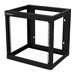StarTech - This open-frame 9U wall-mount rack provides 9U of storage which allows
