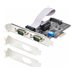 StarTech - 2-PORT SERIAL PCIE CARD, DUAL-PORT PCI EXPRESS TO RS232/RS422/RS485 (D