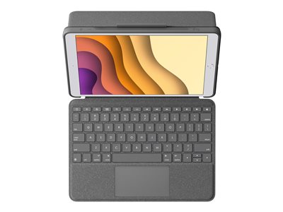 Logitech Combo Touch Keyboard Case For Ipad Air 3rd Generation And Ipad Pro 10 5 Inch Keyboard And Folio Case With Trackpad Graphite 920 009610