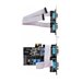 StarTech - 4-PORT SERIAL PCIE CARD, QUAD-PORT PCI EXPRESS TO RS232/RS422/RS485 (D