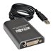 Tripp Lite USB 2.0 to VGA/DVI-I Adapter - graphics adapter
