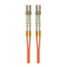 Belkin - Belkin 20M Fiber Optic Cable; Orange Multimode LC/LC Duplex, 50/125 OM2