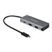 StarTech - StarTech.com 4 Port USB C Hub (10Gbps) to 3x USB-A & 1x USB-C, 100W Power Delivery Passthrough Charging, Compact/Portable USB 3.1 Gen 2/USB 3.2 Gen 2 Type C Laptop Adapter, Works w/ TB3