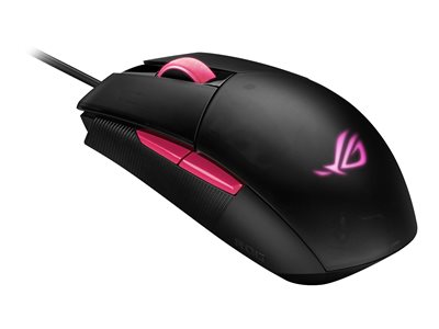 Asus Rog Strix Impact Ii Electro Punk Mouse Usb Black Pink P512 Rog Strix Impact Ii Ep