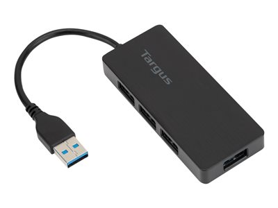 USB 3.0 4-Port Hub (Black)