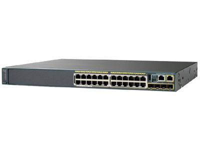 Catalyst 2960S 24 GigE switch PoE 370W 4 x SFP LAN Base - WS