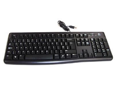 Mere end noget andet farvning browser Logitech K120 USB Wired Keyboard - 920-002478 - 920-002478