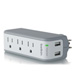 Belkin - Belkin 3 Outlet Mini Surge Protector with USB Ports (2.1 AMP)