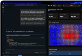LM Studio program running local Large Language Models on a 14-inch MacBook Pro