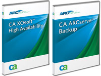CA ARCserve Backup/CA XOsoft High Availability Bundle
