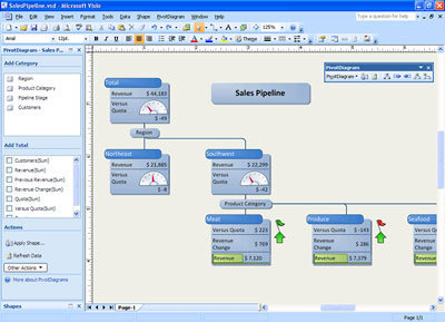 Microsoft Office Visio 2007: Create data-connected diagrams that ...