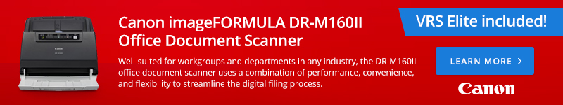 Canon imageFORMULA DR-M160II Office Document Scanner